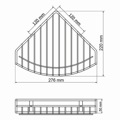 Полка WasserKraft 1211