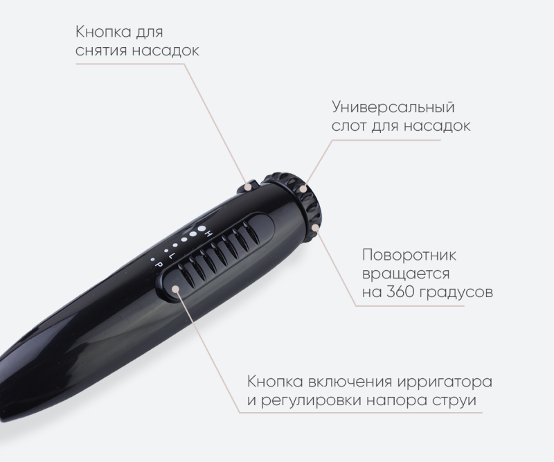 Смеситель для раковины с ирригатором Bronze de Luxe OPTIMAL 10188, хром