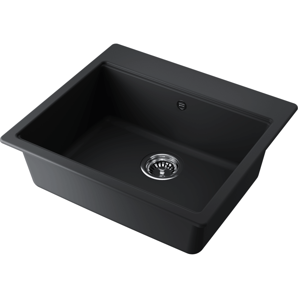 Мойка Omoikiri 57-BL Tetogranit/черный, арт. 4997366