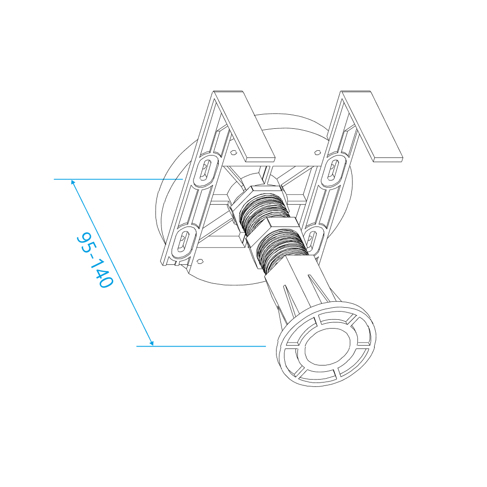 Ножки для поддона RGW N-01 (10)