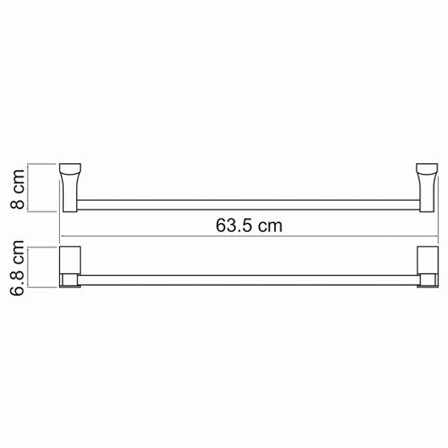 Держатель полотенец WasserKraft 5030