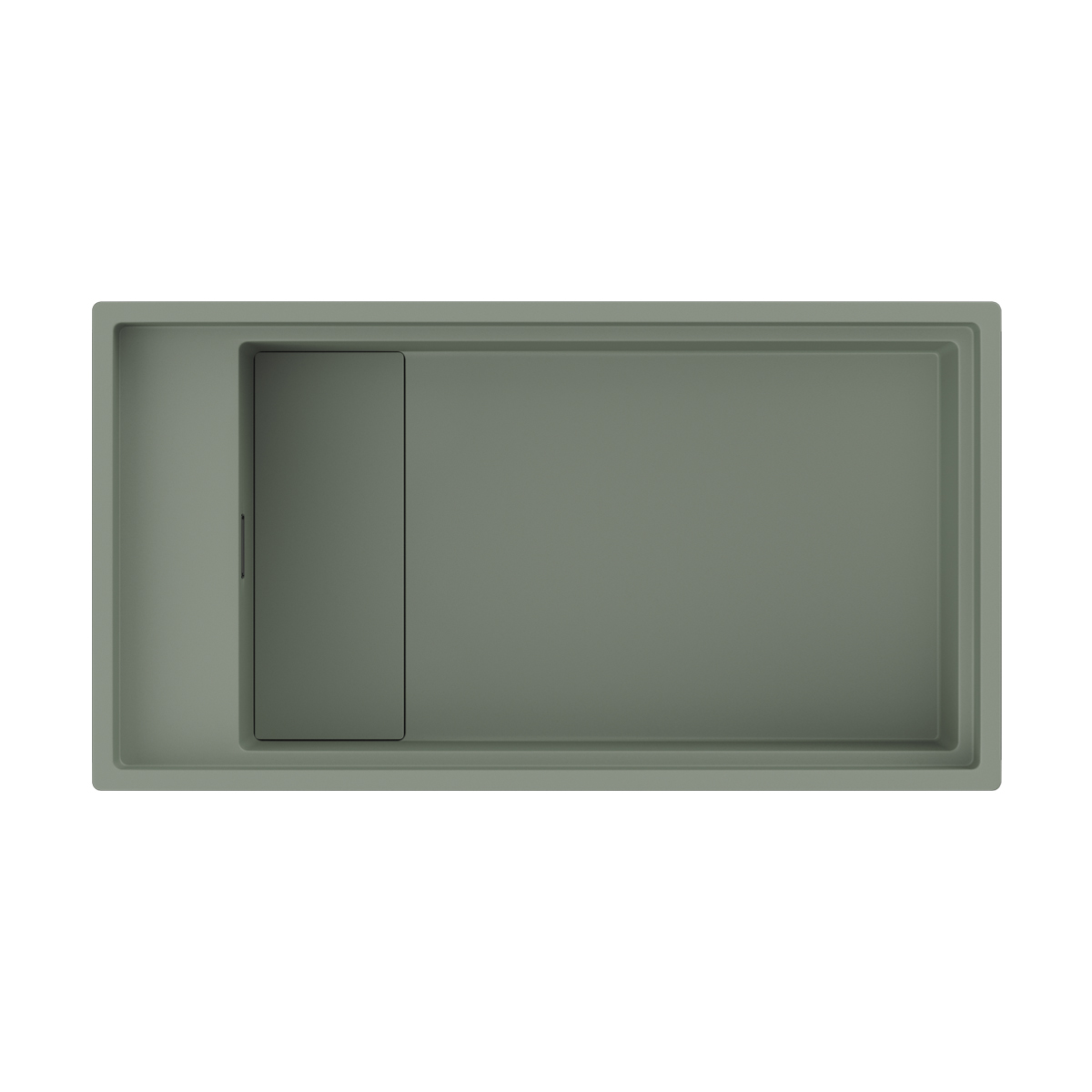 Мойка кухонная Omoikiri Kinaru Pro 86-U/I-WG Artceramic/wind green