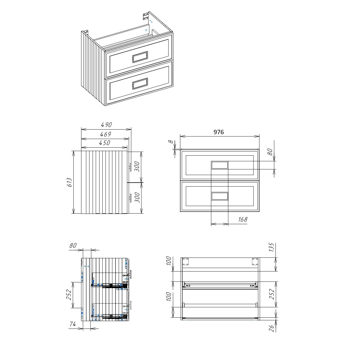 kerama marazzi cubo 70 тумба