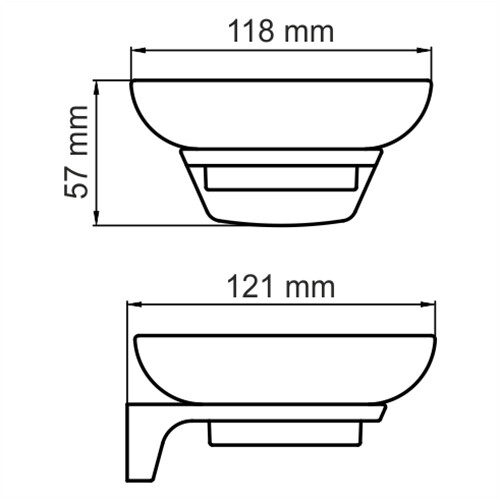 Мыльница WasserKraft 5129