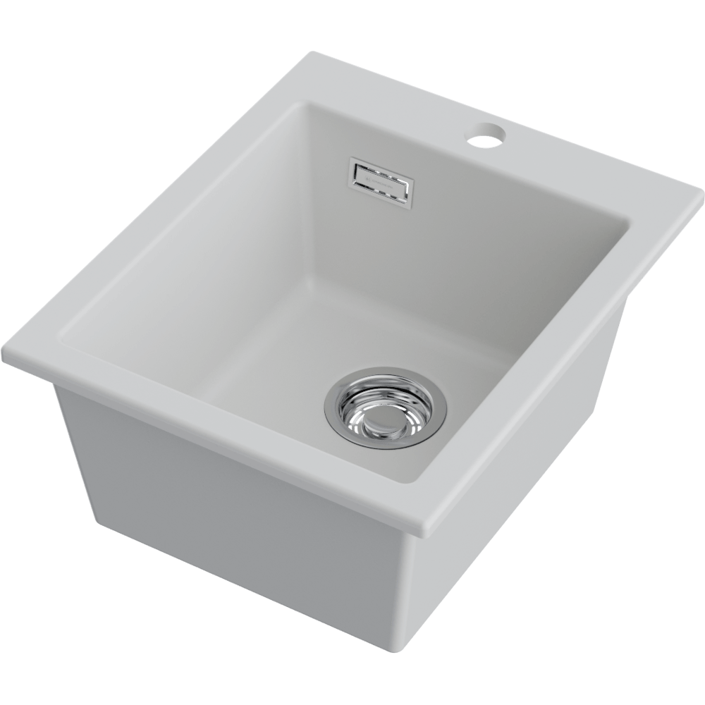 Мойка Omoikiri Omishima 41-WH Matt Natceramic/белый матовый, арт. 4997547