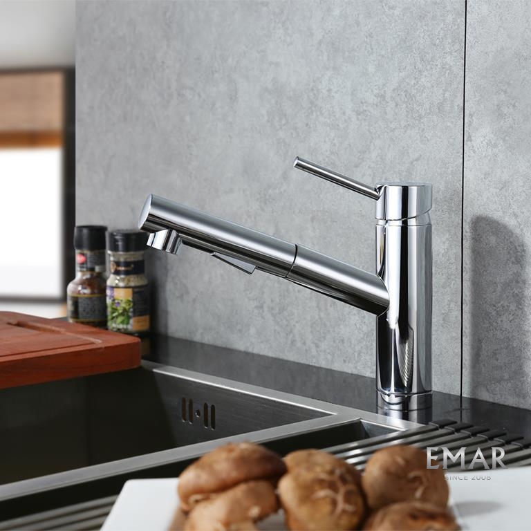 Смеситель кухонный EMAR ЕС - 3012 хром