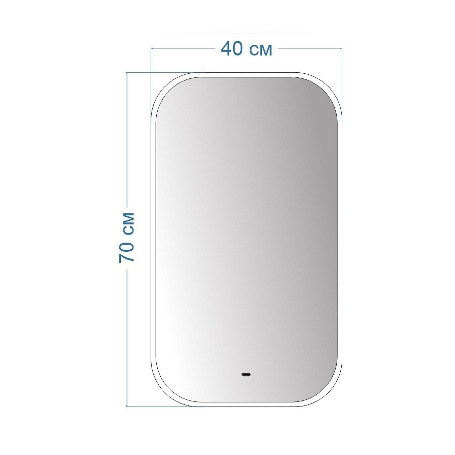Зеркало Maretti Florenza FL144070P69EL 40x70 см
