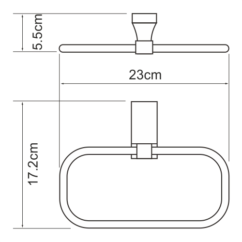 Держатель полотенец WasserKraft 6060