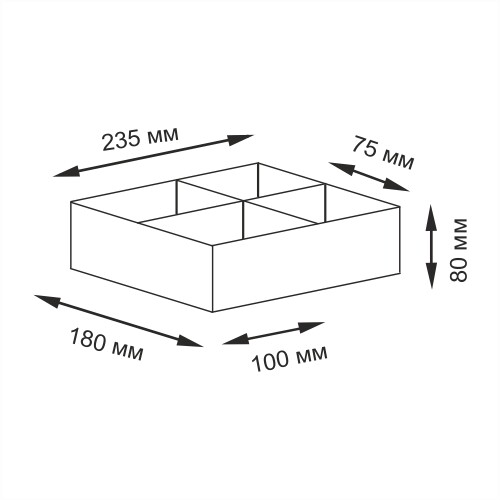 WasserKraft Neime WB-190-S Плетеная корзина