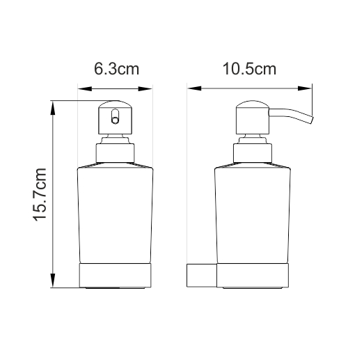 Дозатор WasserKraft 7999