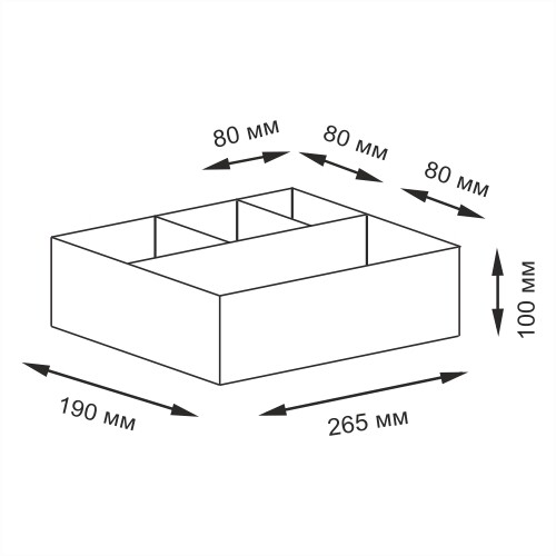 WasserKraft Neime WB-190-M Плетеная корзина