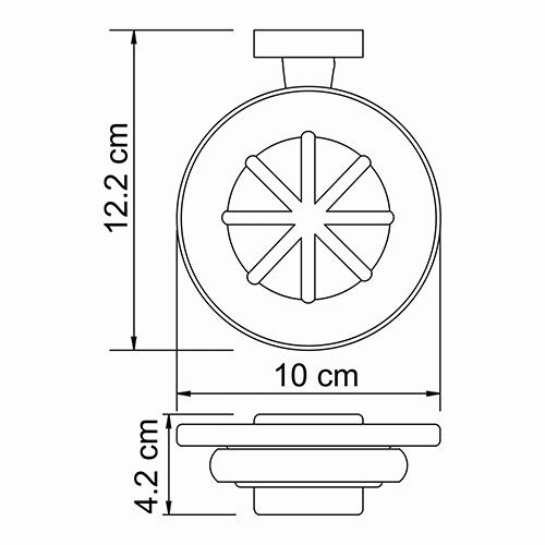 WasserKRAFT Lippe K-6529 Мыльница