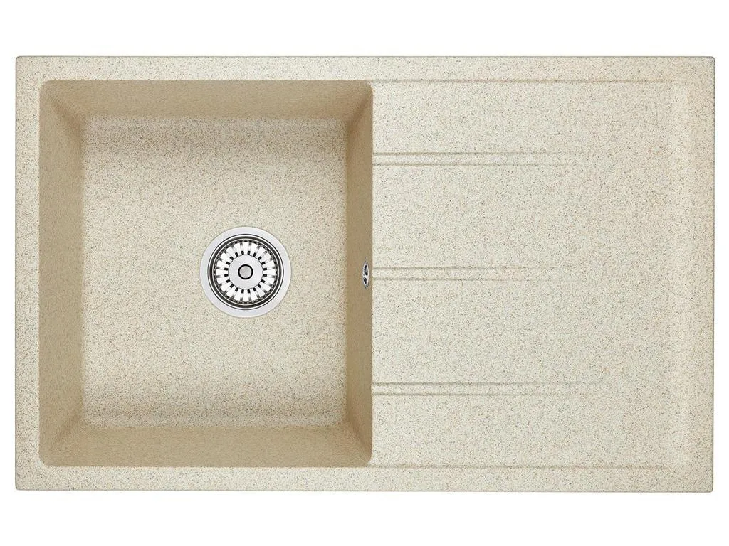 Мойка кухонная Emar DMQ-1800.Q агат, белый