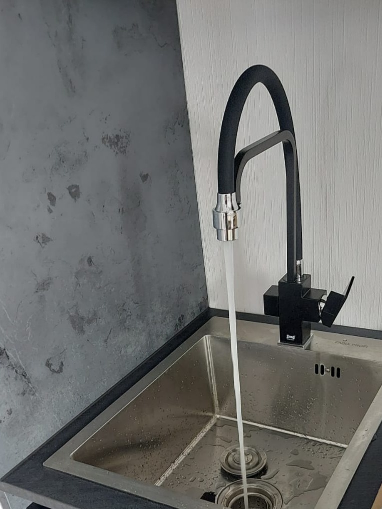 Смеситель ZorG ZR 341-6 YF BLACK