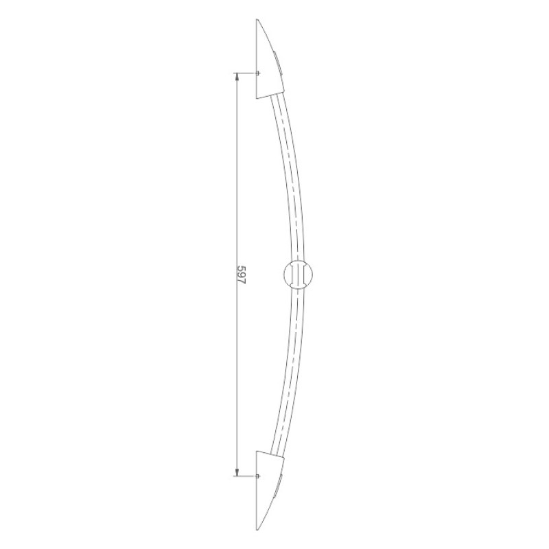 Душевая штанга Haiba HB8004, хром