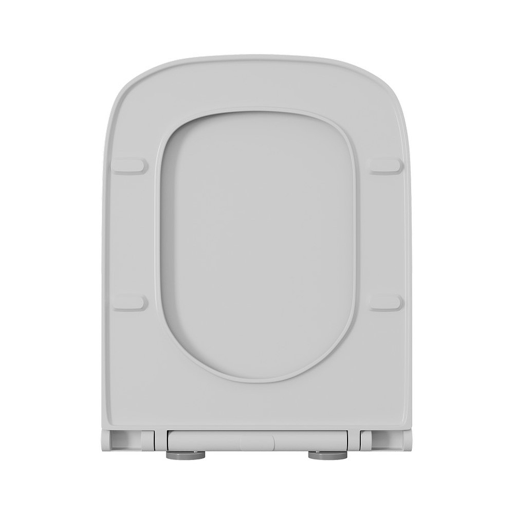 Унитаз подвесной безободковый D&K Quadro DT1516016, белый