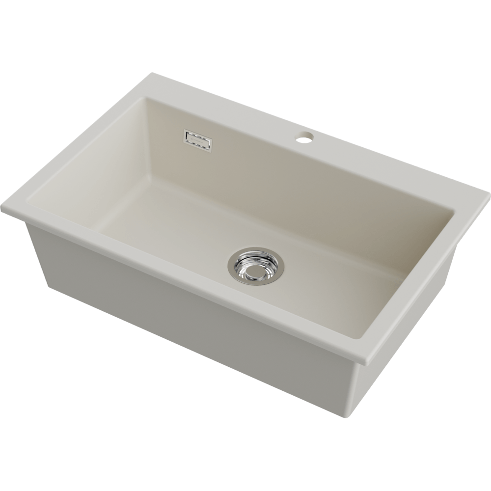 Мойка Omoikiri Omishima 76-CR Matt Natceramic/cream, кремовый, арт. 4997554