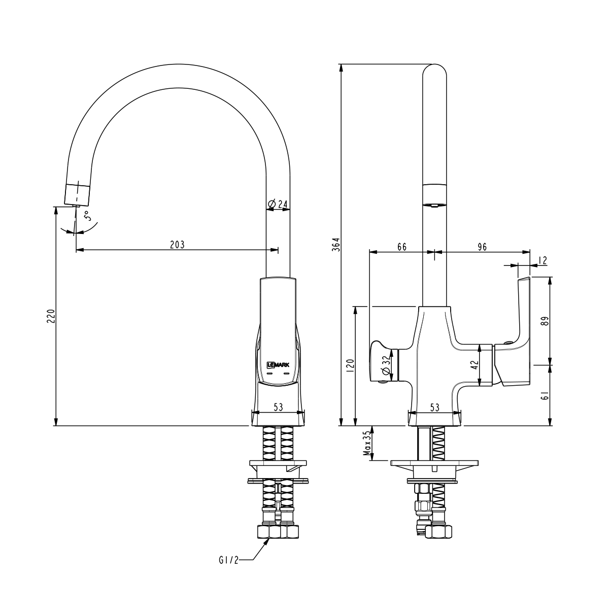 Схема Lemark LM7261BL