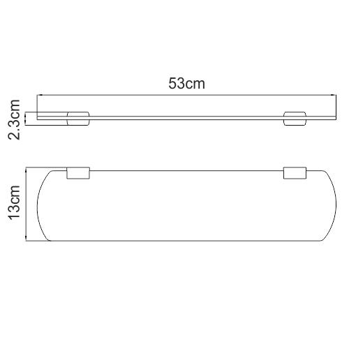 Полка WasserKraft 7924