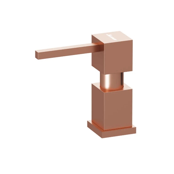 Дозатор для жидкого мыла, квадратный, SSA-013-CS (Copper Satin, PVD, satin) - Медь сатин