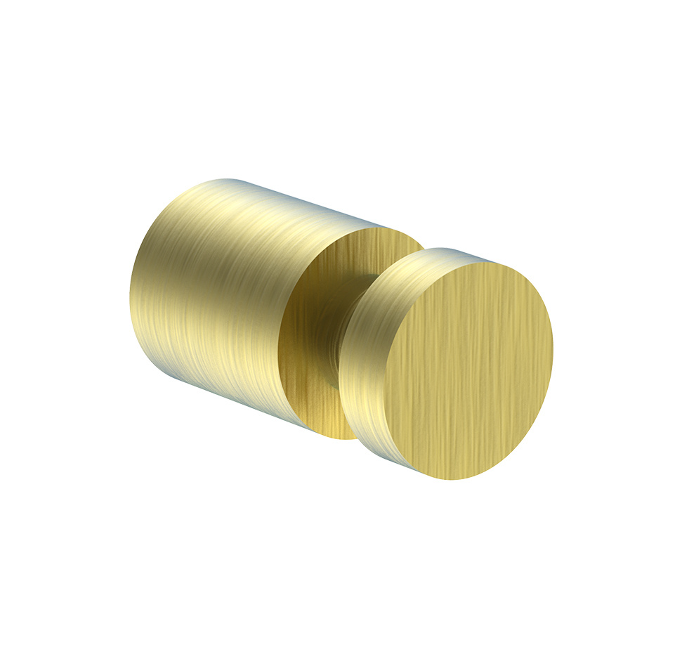 Крючок для ванной WONZON & WOGHAND EASY, Брашированное золото (WW-8105-1-BG)