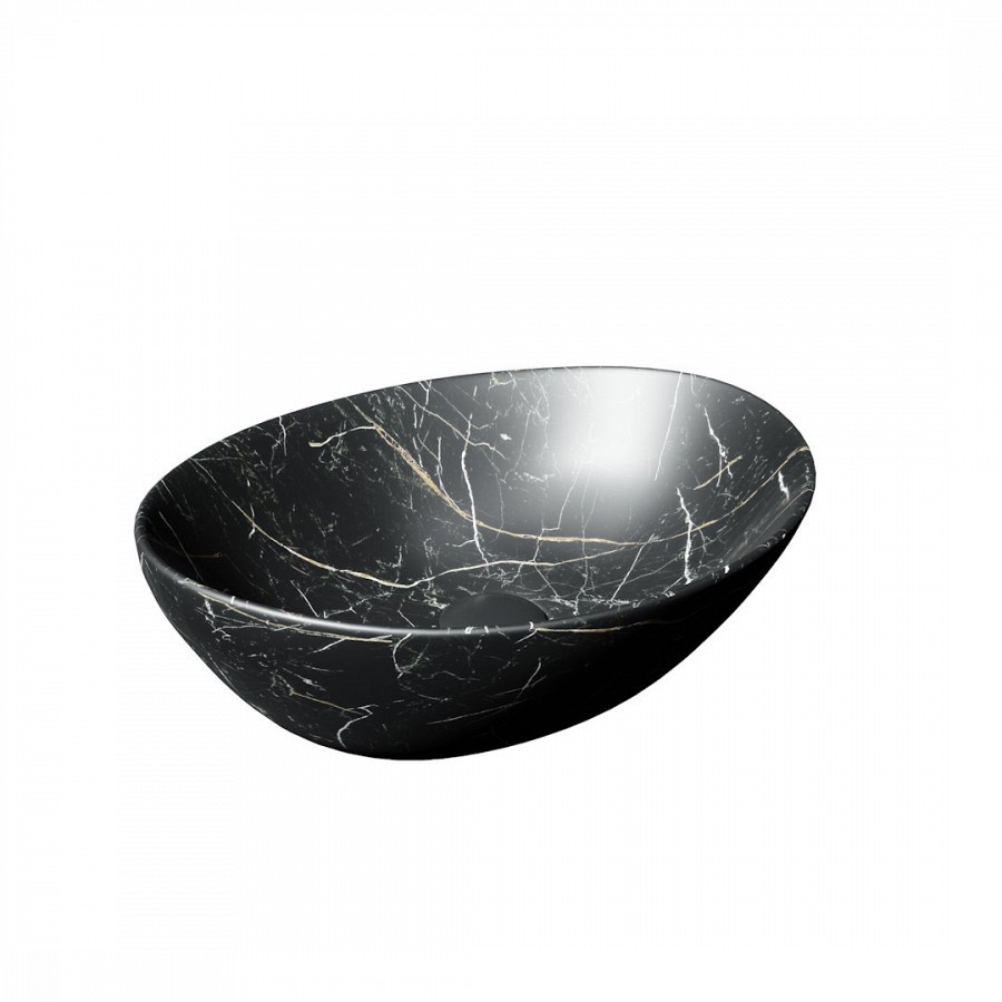 Раковина чаша Maretti EN13NS87-560MR, черный мрамор