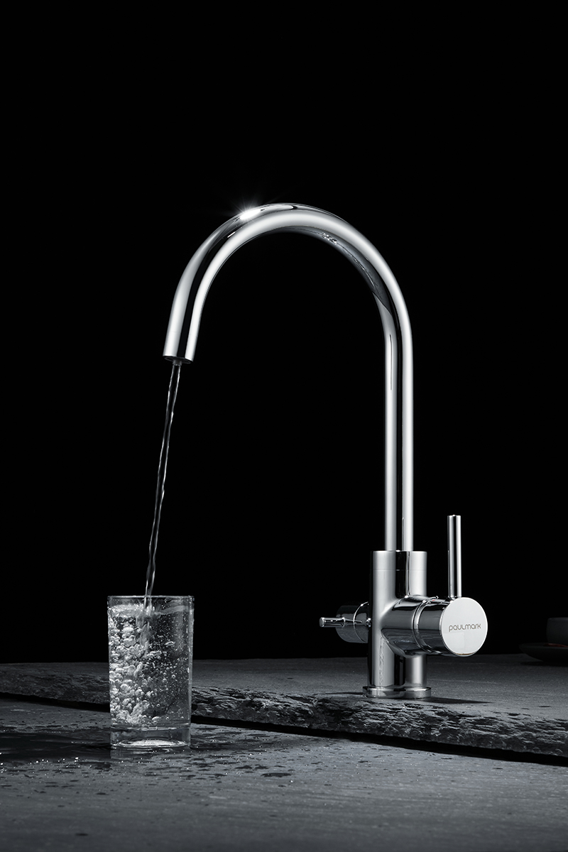 Смеситель для кухни Paulmark ESSEN, хром, Es213211-CR