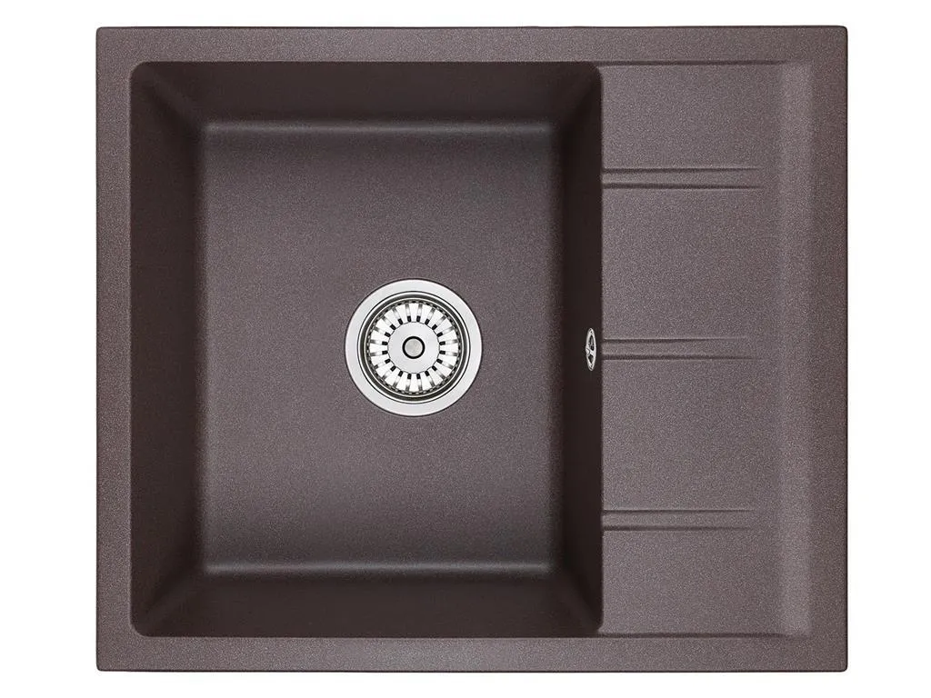 Мойка кухонная Emar DMQ-1580.Q агат, белый