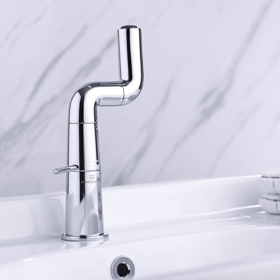 Смеситель для раковины Haiba HB10813, хром