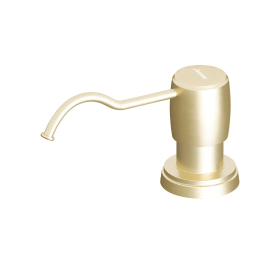 Дозатор для жидкого мыла Ретро, SSA-040-LG (Light Gold, PVD, satin) - Светлое золото сатин