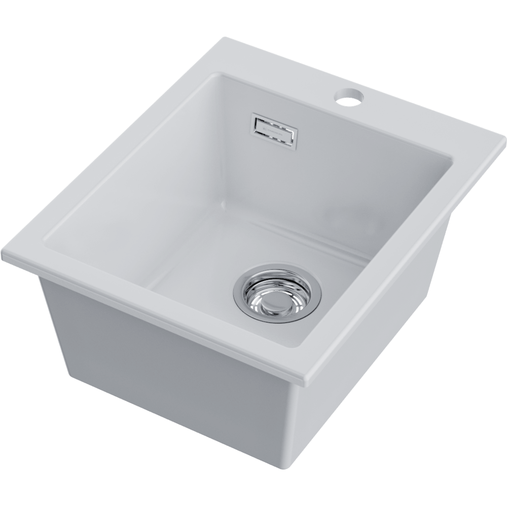Мойка Omoikiri Omishima 41-WH Glossy Natceramic/белый глянцевый, арт. 4997481
