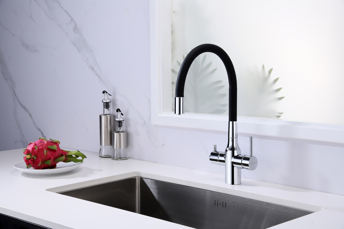 Смеситель для кухни Paulmark SALIX, хром, Sa213419-CR