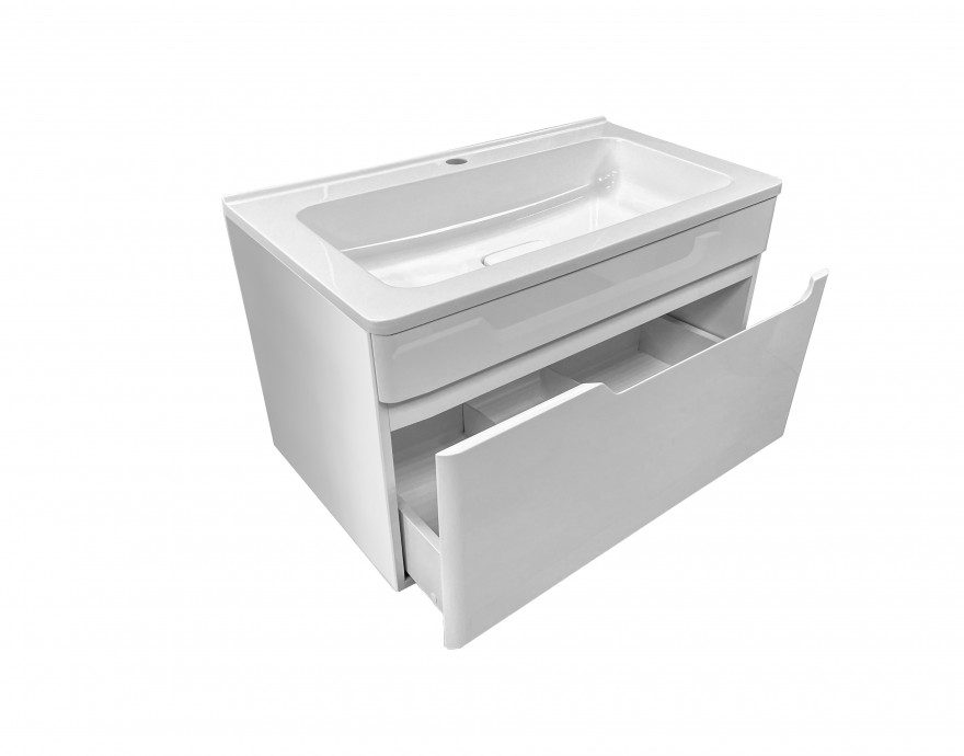 Комплект мебели ESTET Kare Luxe 800х450 подвесной 1 ящик (ШхГхВ) 798х446х475