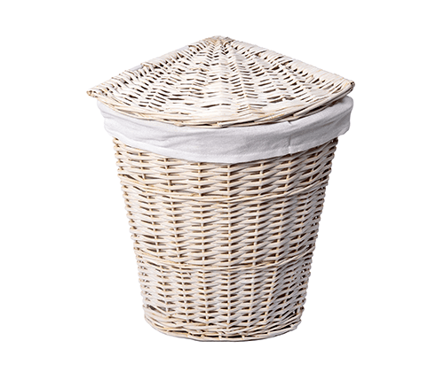 WasserKraft Vils WB-560-L Плетеная корзина для белья с крышкой