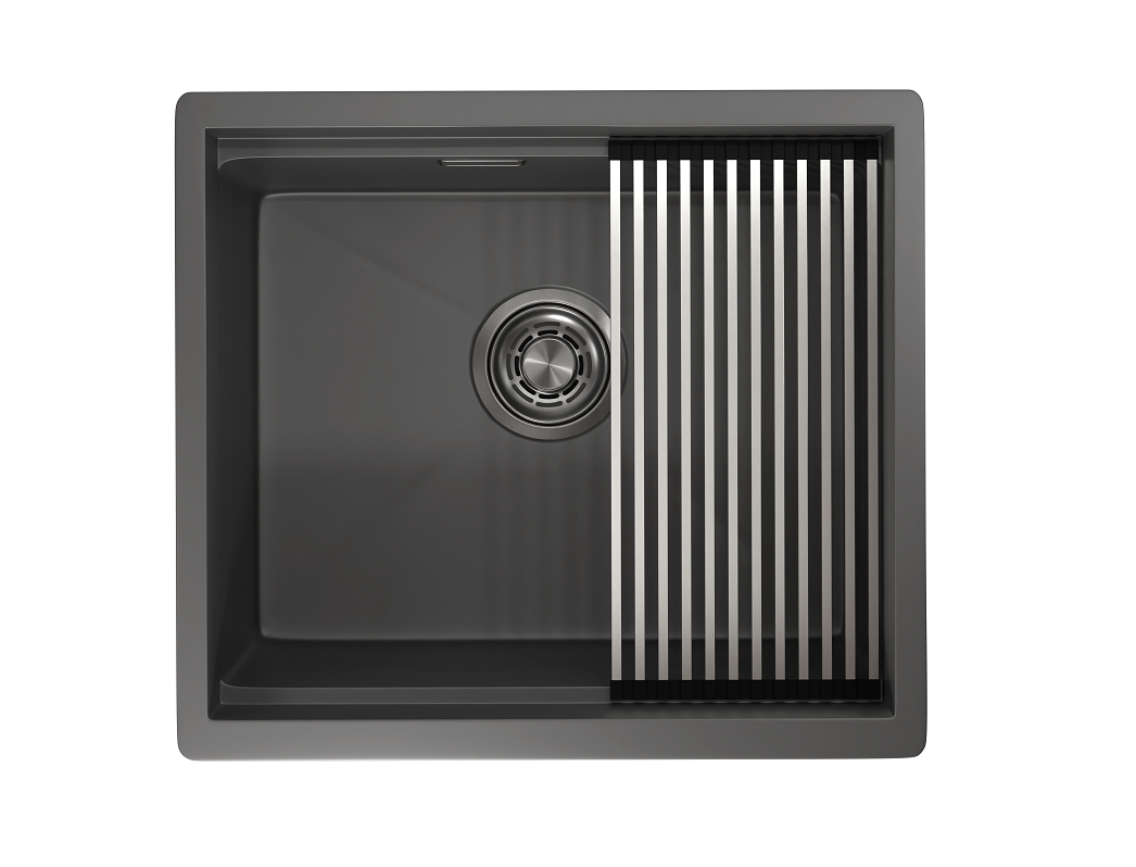 Кухонная мойка Granula KS-5045U, ГРАФИТ МАТОВЫЙ