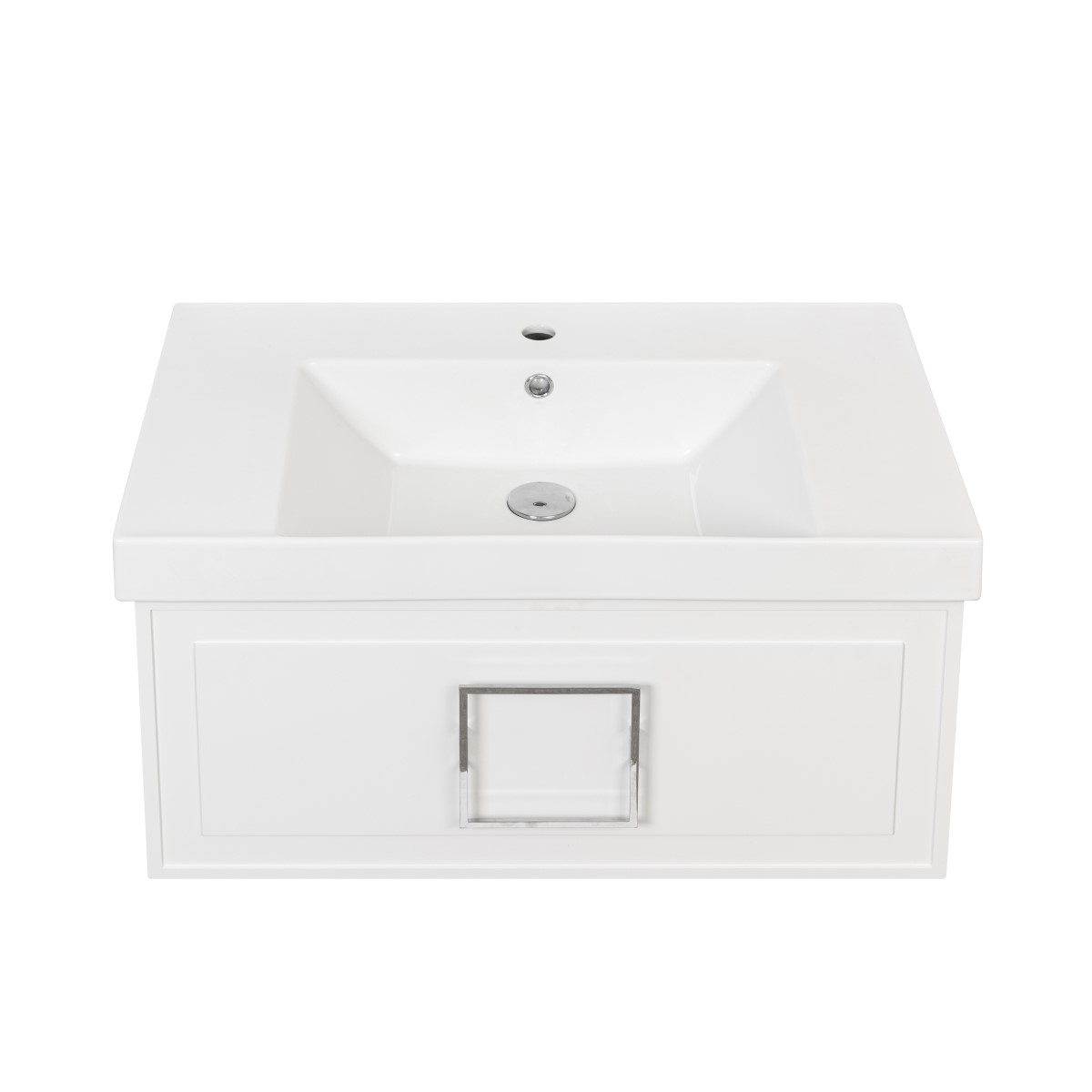 Тумба под раковину подвесная La Fenice Cubo FNC-01-CUB-B-80, белая