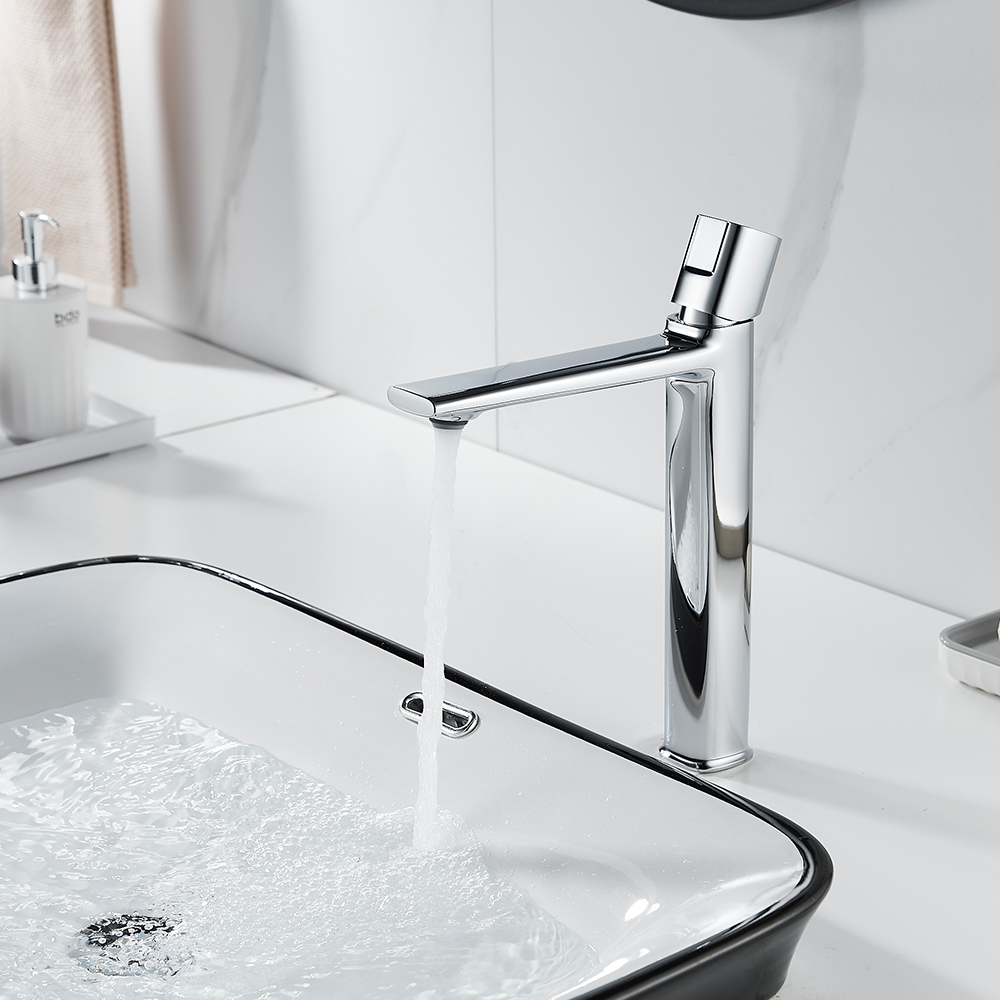 Смеситель для раковины высокий Maretti Lorenza LR32RF842-V, хром
