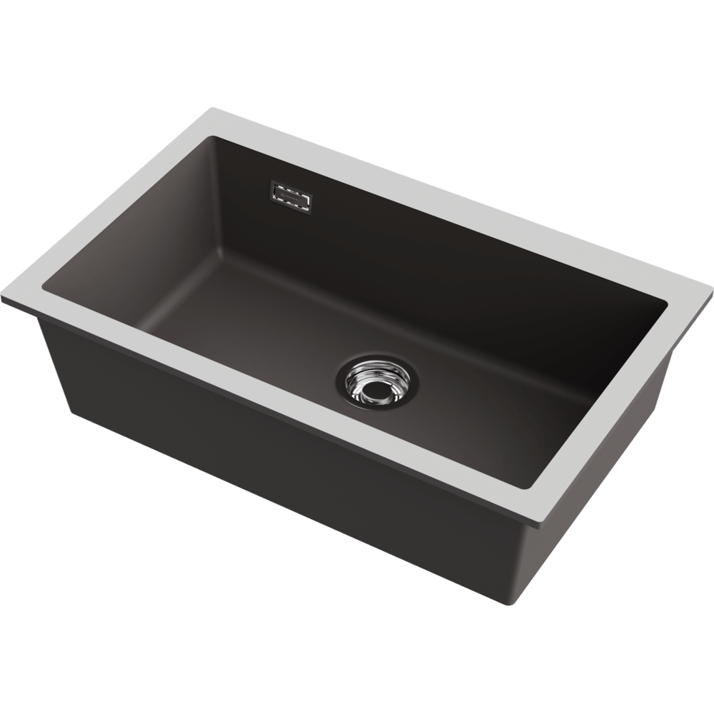 Мойка Omoikiri Omishima 76-U-SG Matt Natceramic, серый камень (stone grey), арт. 4997572