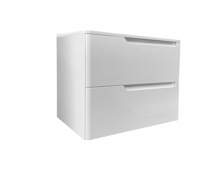 Комплект мебели ESTET Kare Luxe 800х450 подвесной 2 ящика (ШхГхВ) 798х446х607
