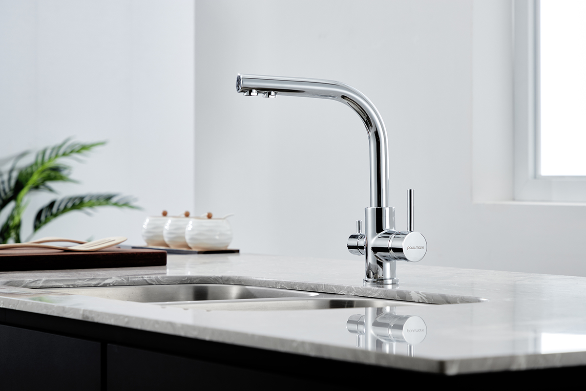Смеситель для кухни Paulmark ESSEN, хром, Es213011-CR