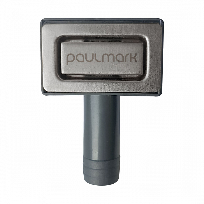 Перелив прямоугольный с логотипом Paulmark PM22-BS  матовая нерж. сталь