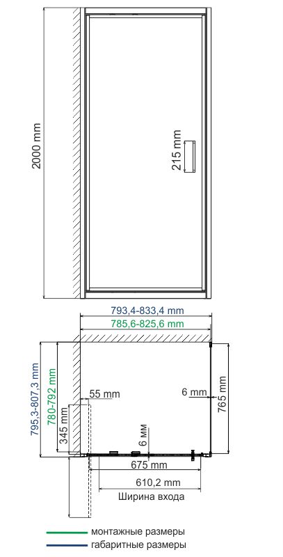 Душевой уголок WasserKraft 27I02