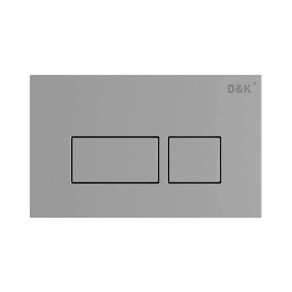 Комплект унитаза с инсталляцией и клавишей смыва D&K Matrix DS1391605, белый