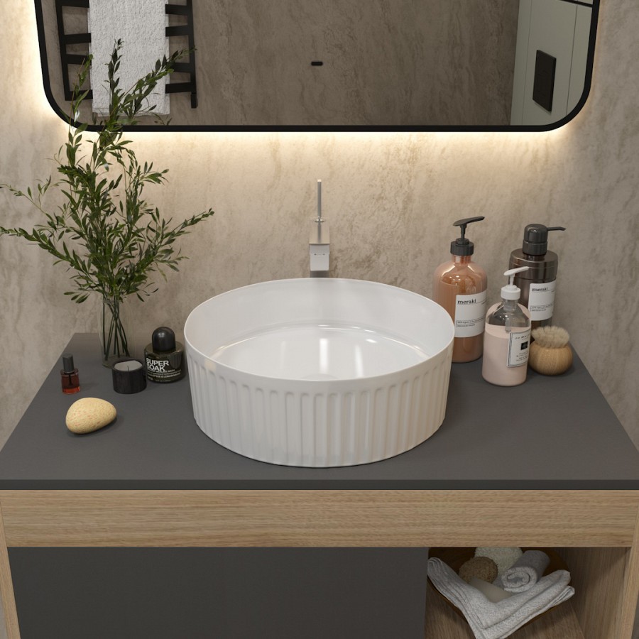 Раковина чаша Maretti RE13PD36-844, белая
