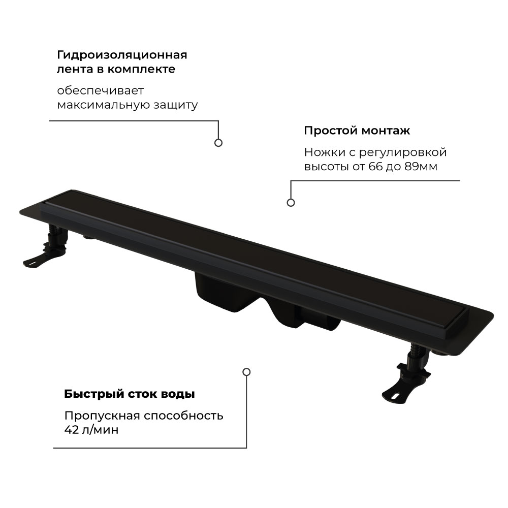 Душевой лоток Drain Leo-31