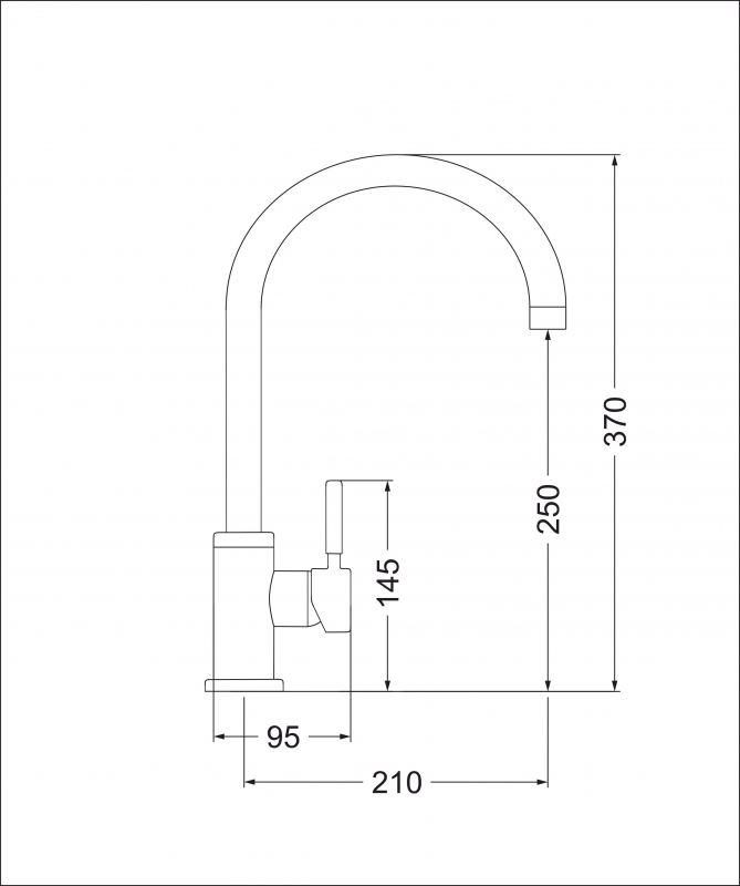 Смеситель кухонный EMAR ЕСB - 3004 PVD Golden смеситель