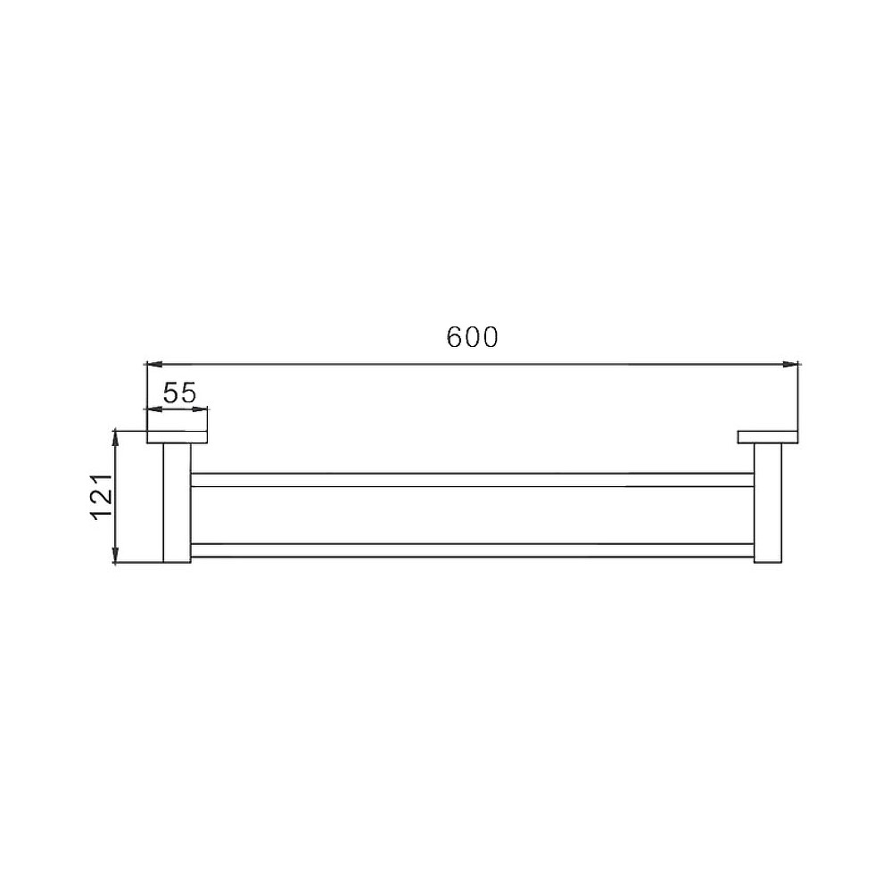 Полотенцедержатель Haiba HB8909, черный
