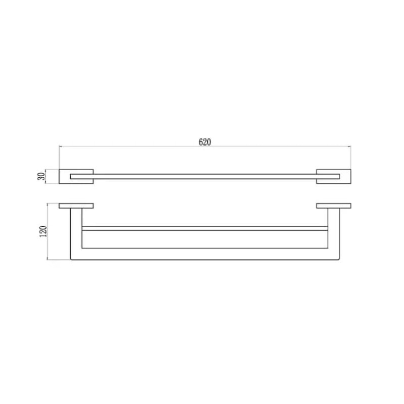 Полотенцедержатель BELZ B90309, черный
