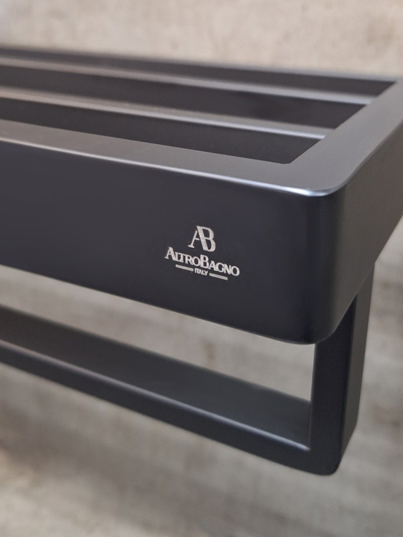 Полка с полотенцедержателем ALTROBAGNO Аперто (Aperto) 081503 MB