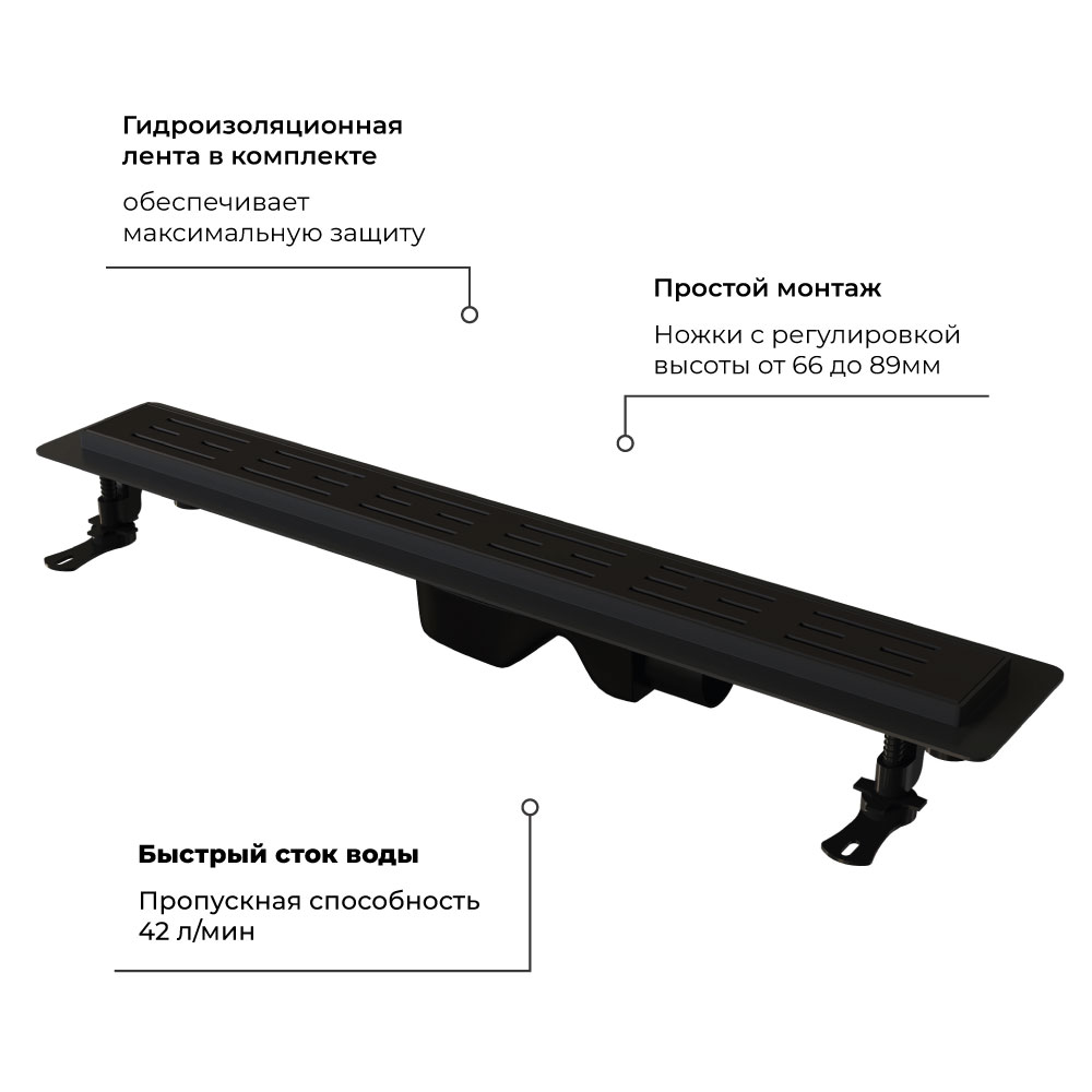 Душевой лоток Drain Leo-30